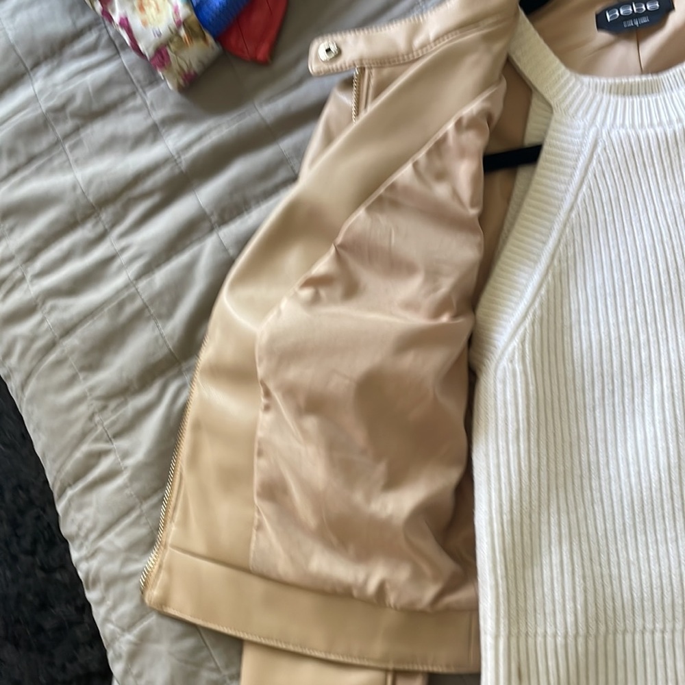 Bebe leather jacket - Picture 6 of 6